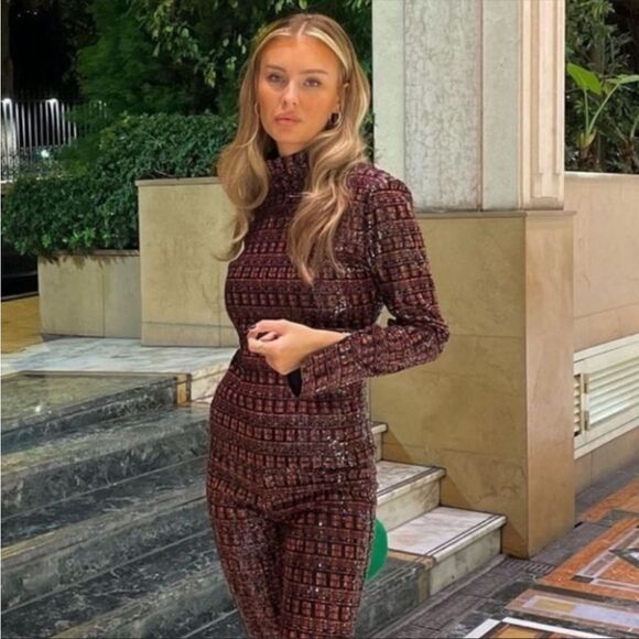 Zara blogger favorite sequin top - Picture 4 of 6